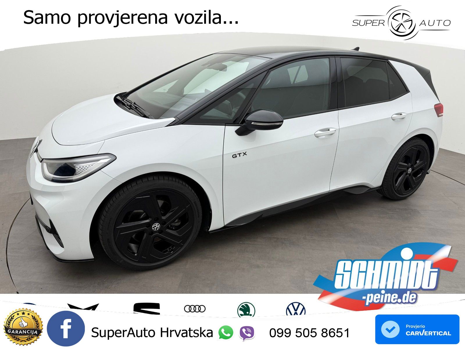 Volkswagen ID.3 GTX 84 kWh (286 KS)