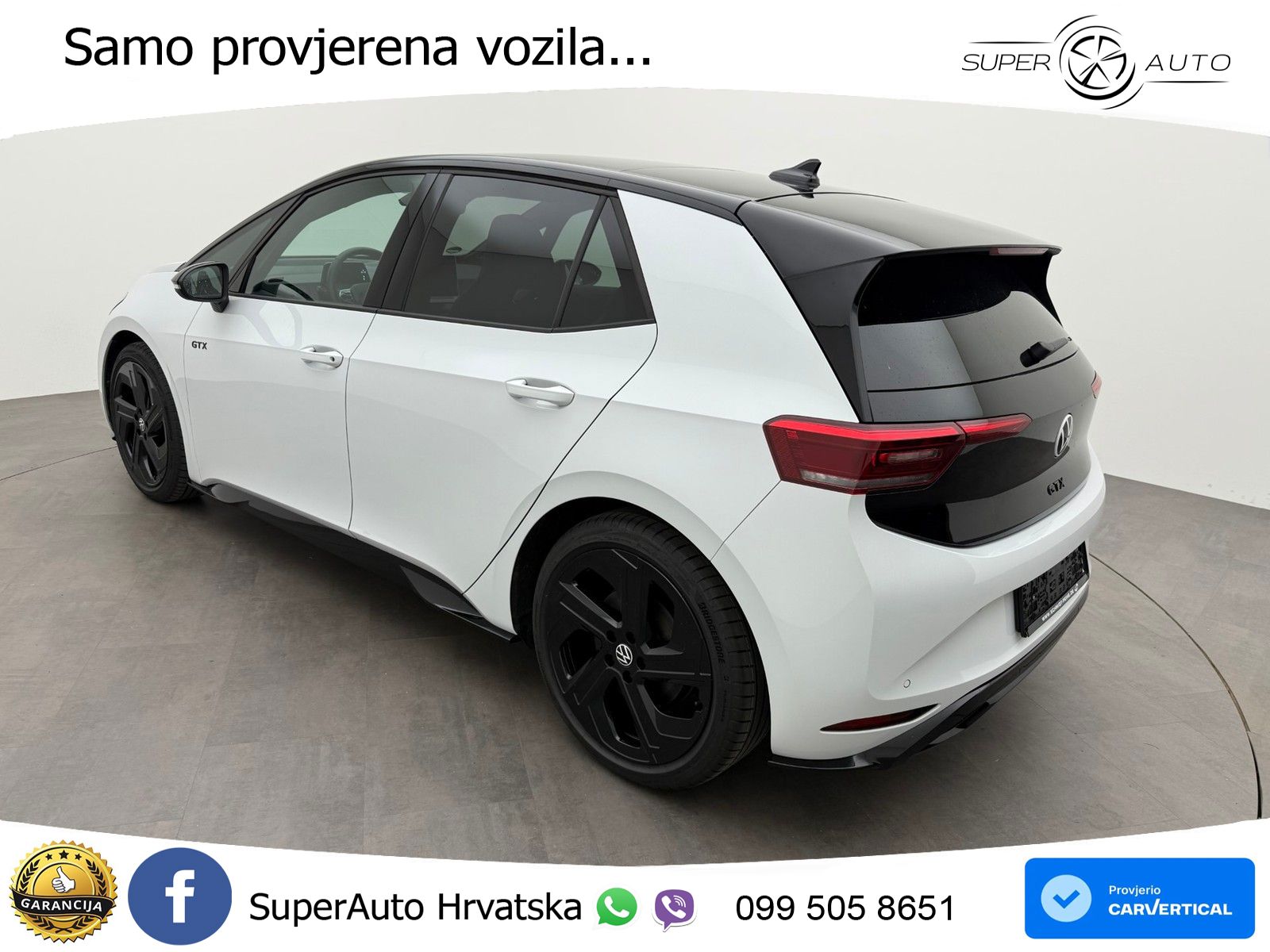Volkswagen ID.3 GTX 84 kWh (286 KS)