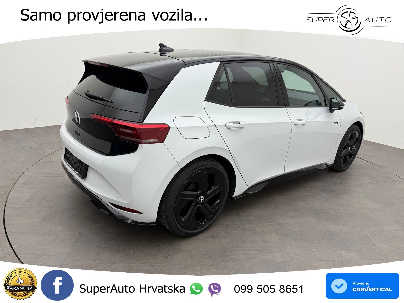 Volkswagen ID.3 GTX 84 kWh (286 KS)