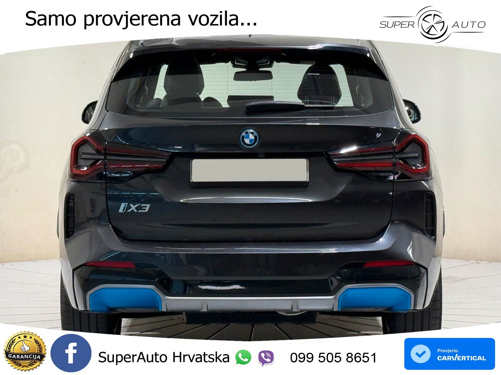 BMW iX3 80 kWh (286 KS) M Sport
