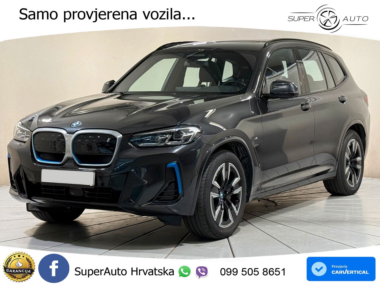 BMW iX3 80 kWh (286 KS) M Sport