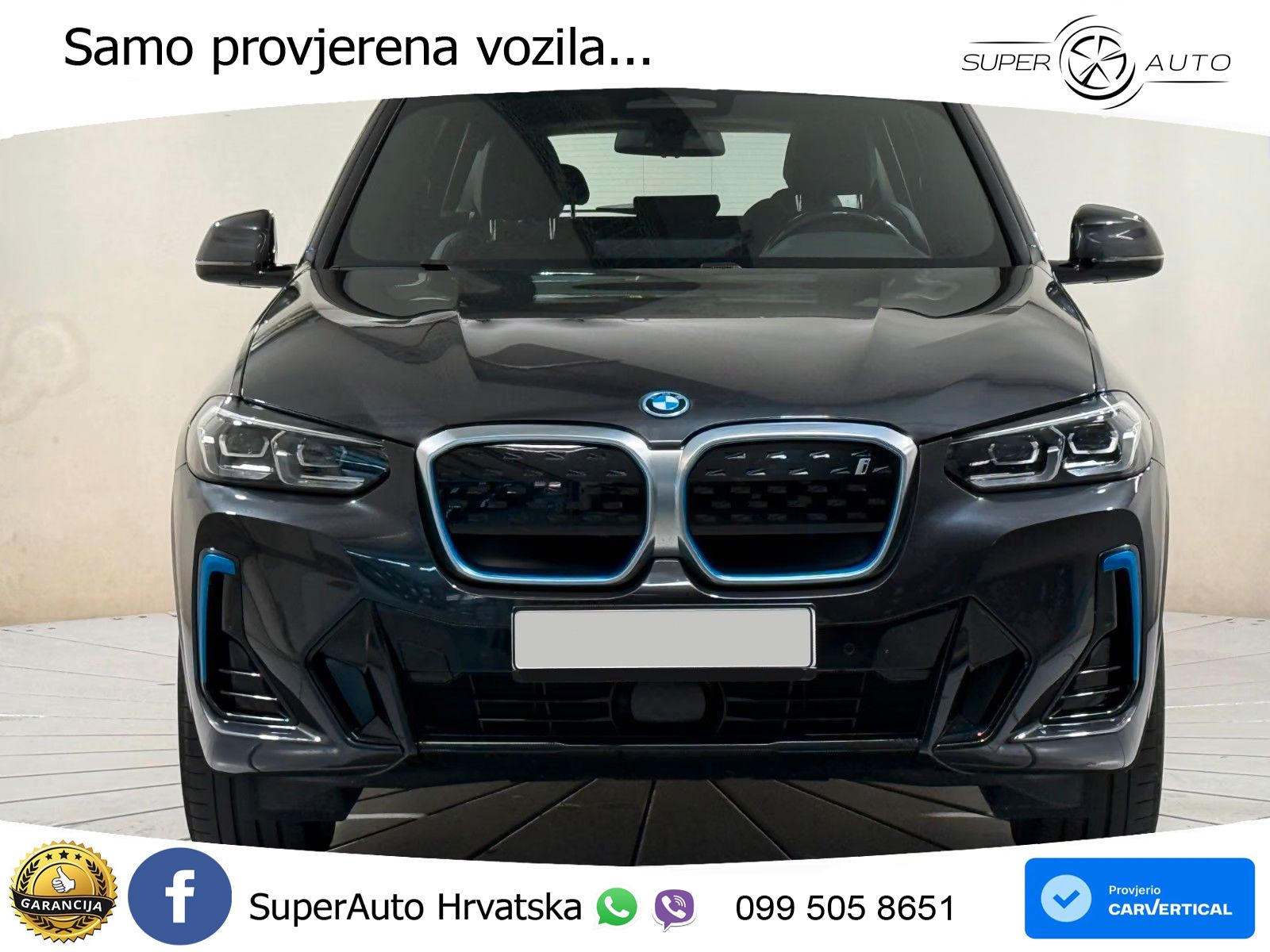 BMW iX3 80 kWh (286 KS) M Sport