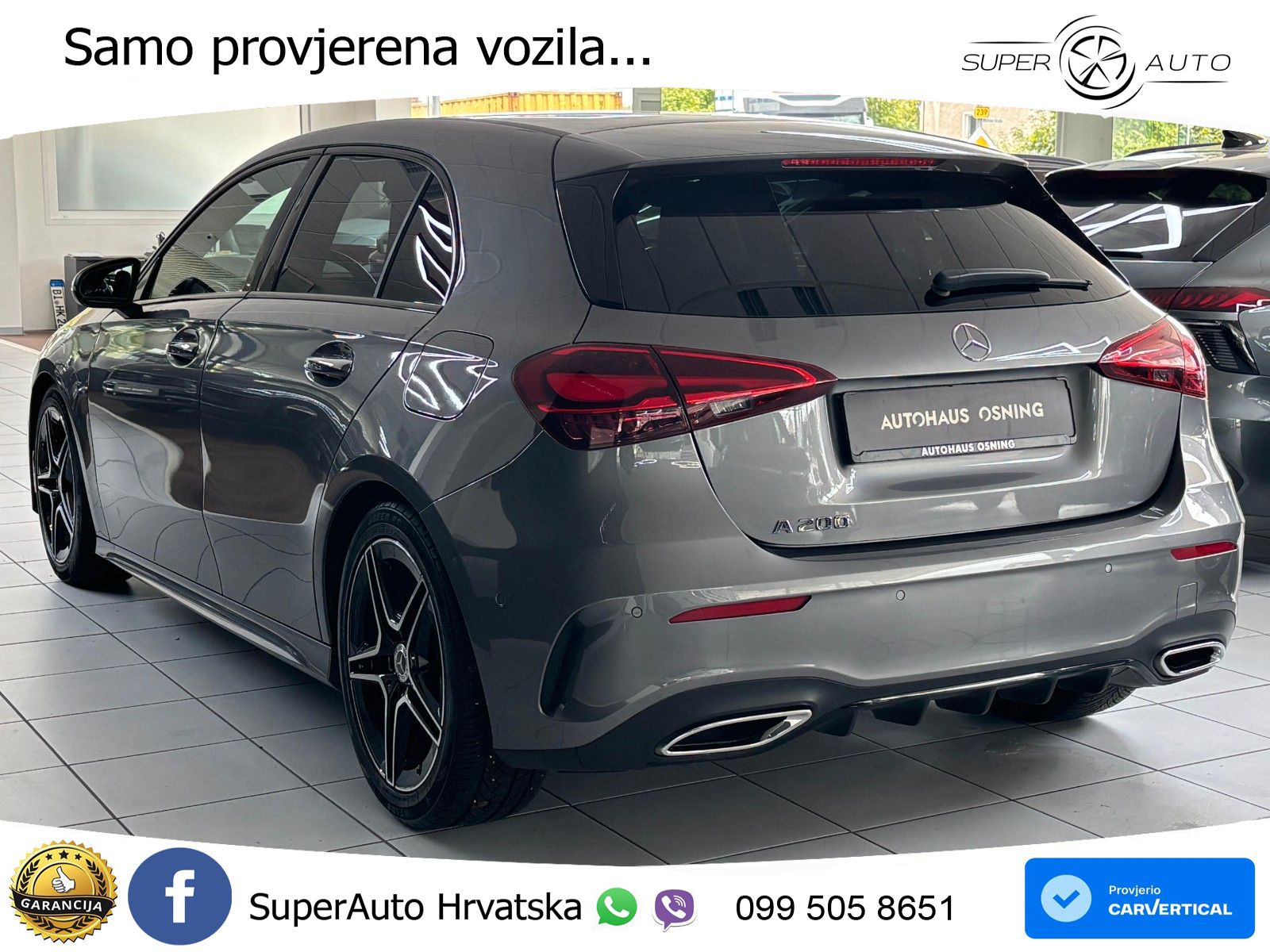 Mercedes-Benz A 200 7G-DCT AMG LED+GR SJED+ACC