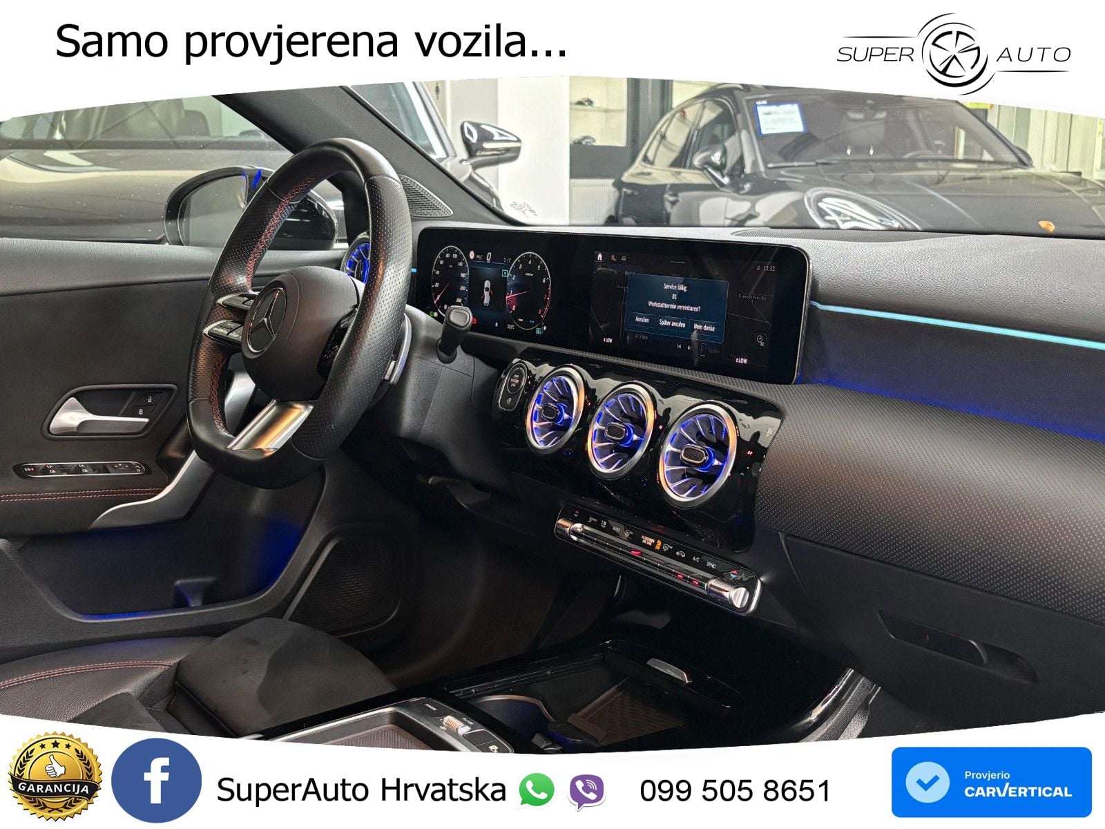 Mercedes-Benz A 200 7G-DCT AMG LED+GR SJED+ACC