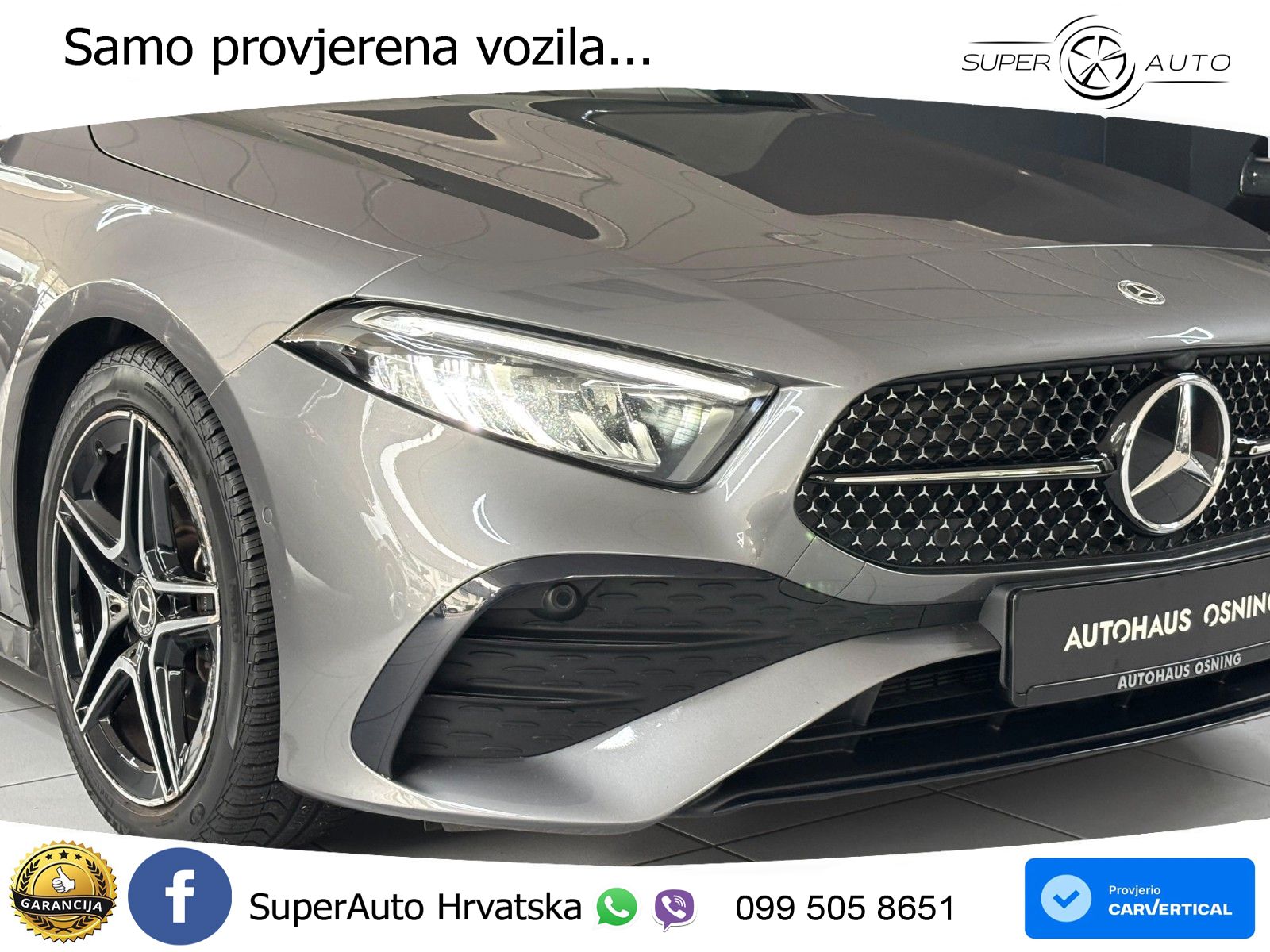Mercedes-Benz A 200 7G-DCT AMG LED+GR SJED+ACC