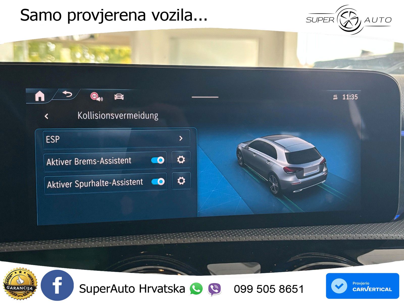 Mercedes-Benz A 200 7G-DCT AMG LED+GR SJED+ACC