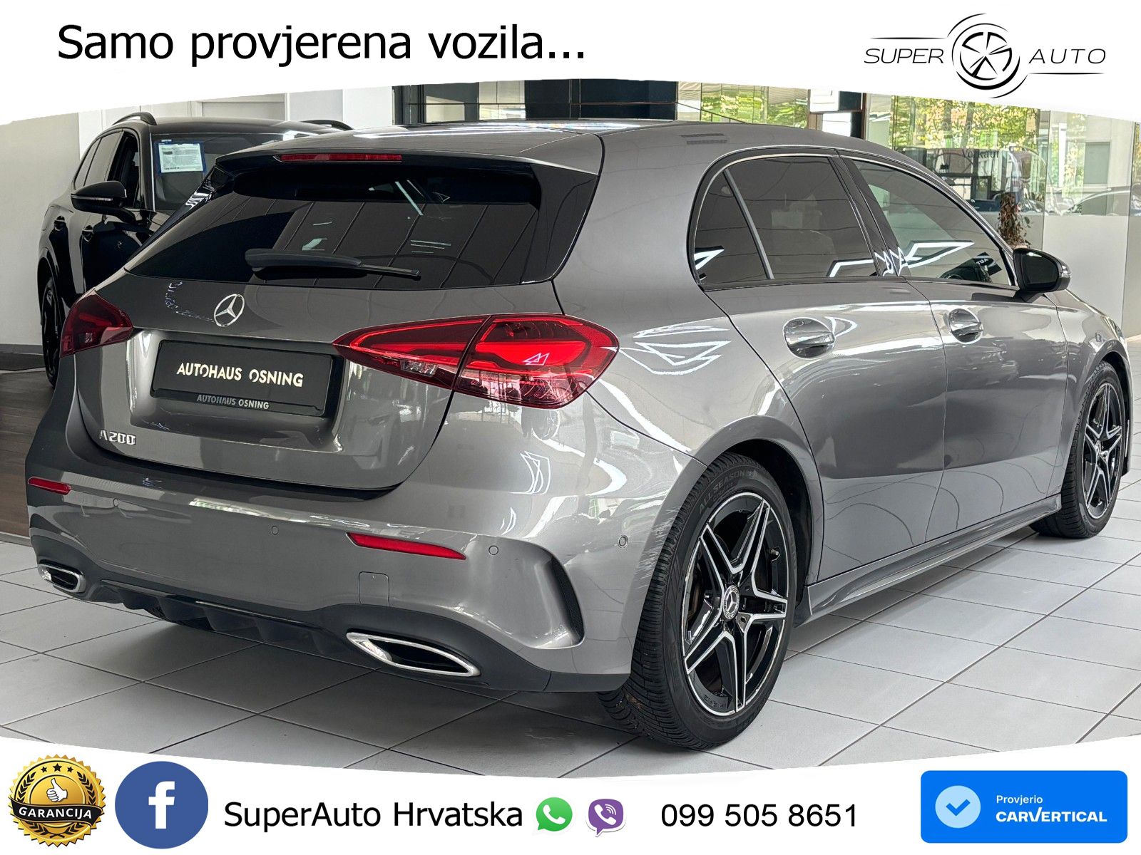 Mercedes-Benz A 200 7G-DCT AMG LED+GR SJED+ACC