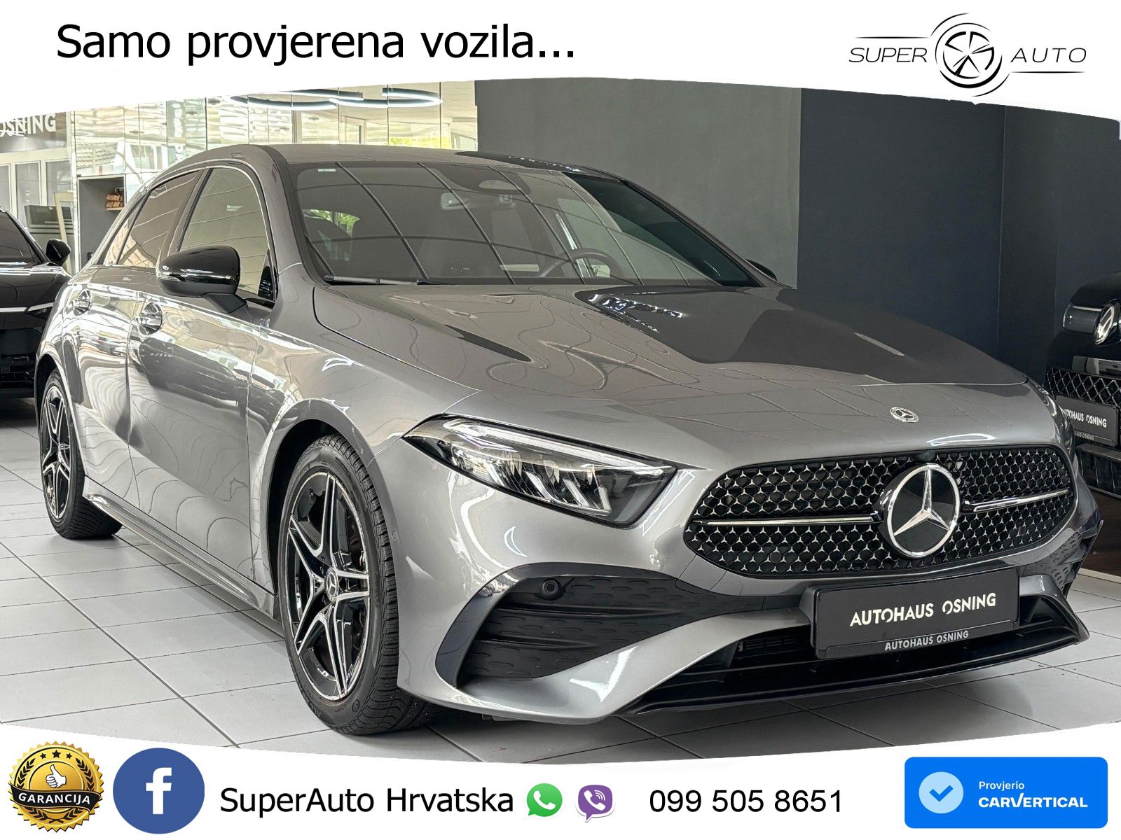 Mercedes-Benz A 200 7G-DCT AMG LED+GR SJED+ACC