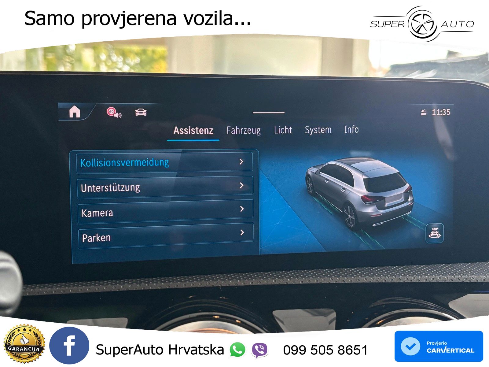 Mercedes-Benz A 200 7G-DCT AMG LED+GR SJED+ACC