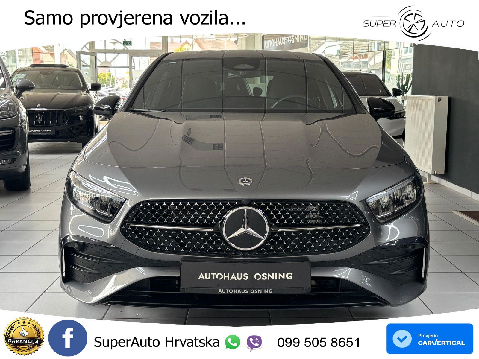 Mercedes-Benz A 200 7G-DCT AMG LED+GR SJED+ACC
