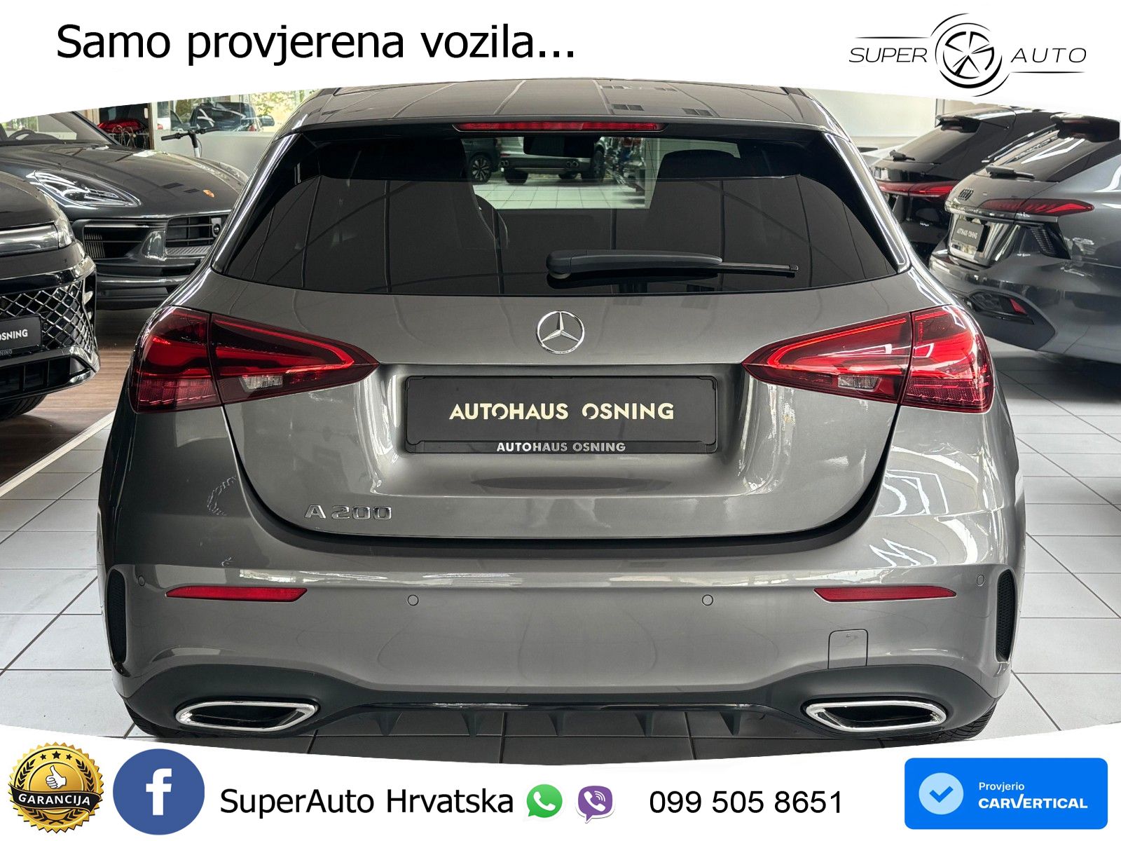 Mercedes-Benz A 200 7G-DCT AMG LED+GR SJED+ACC