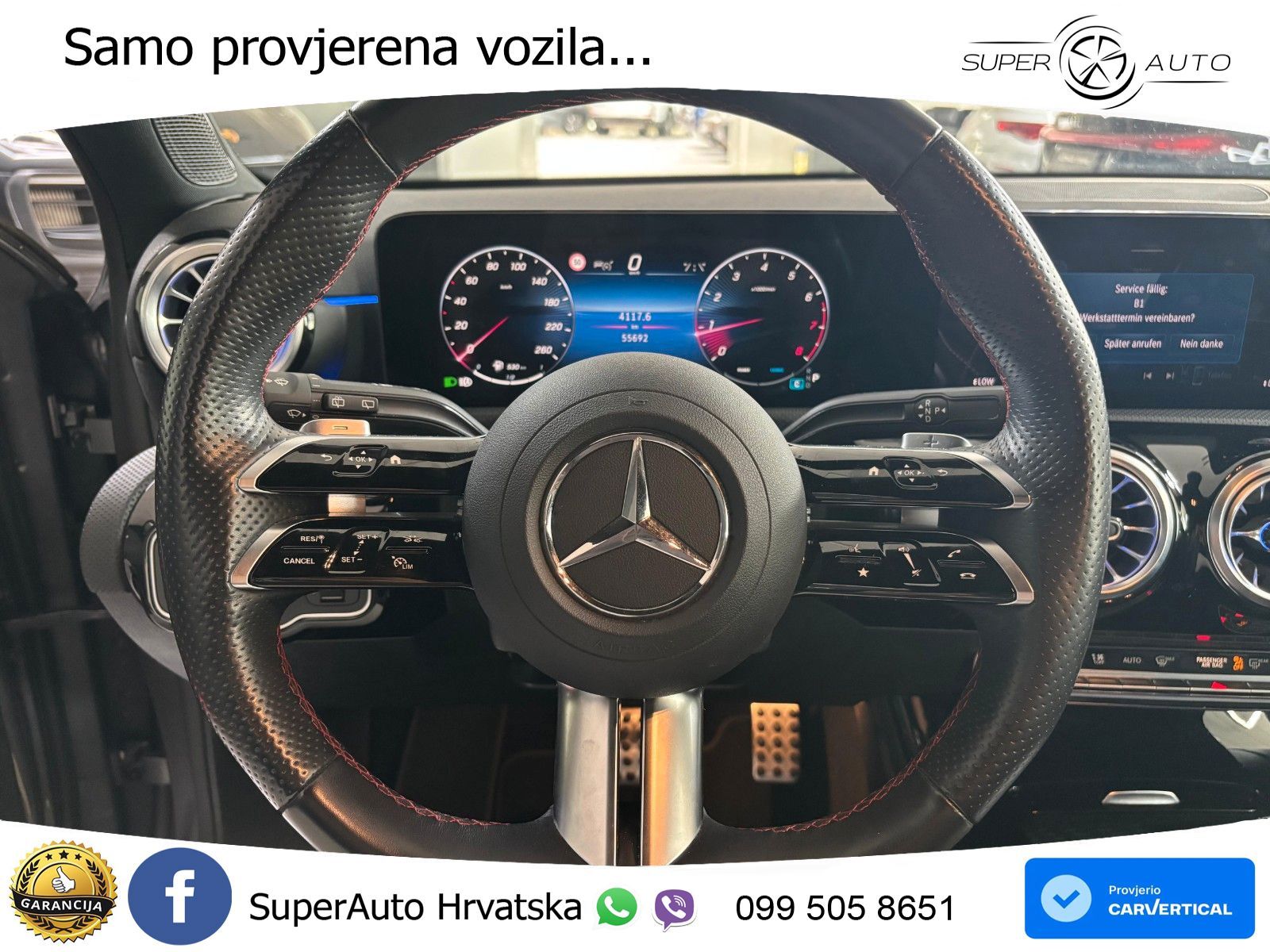 Mercedes-Benz A 200 7G-DCT AMG LED+GR SJED+ACC