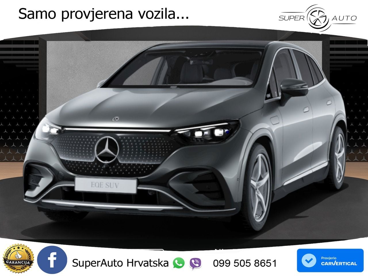 Mercedes EQE SUV 500 105 kWh (408 KS) 4MATIC AMG ACC+GR SJED+360+PANO