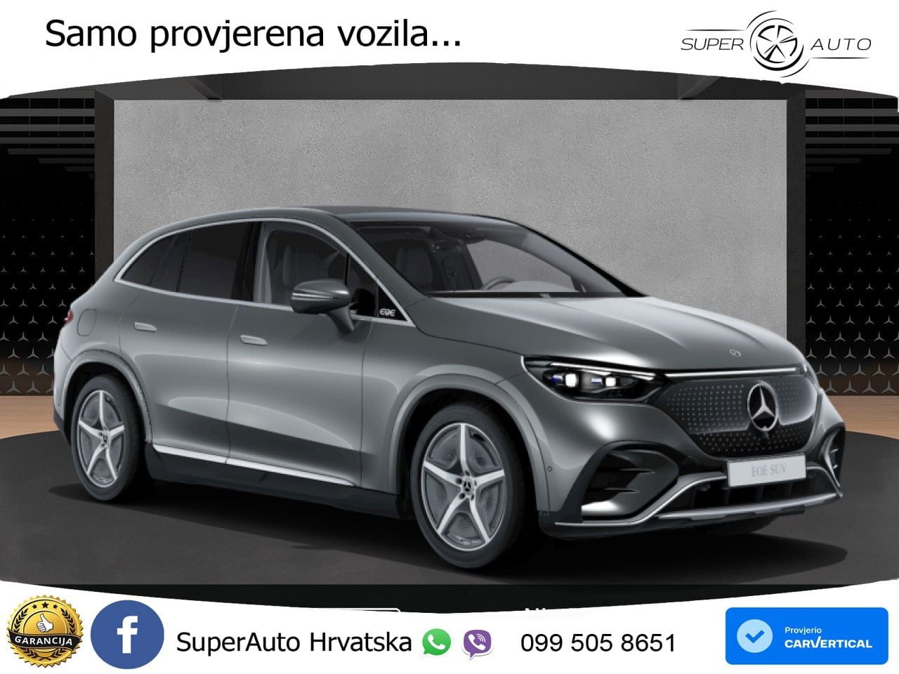 Mercedes EQE SUV 500 105 kWh (408 KS) 4MATIC AMG ACC+GR SJED+360+PANO
