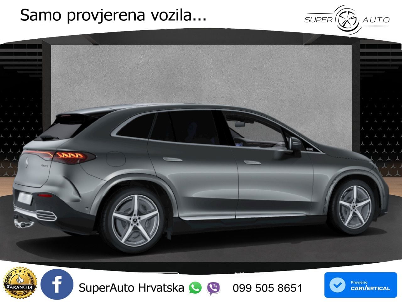 Mercedes EQE SUV 500 105 kWh (408 KS) 4MATIC AMG ACC+GR SJED+360+PANO