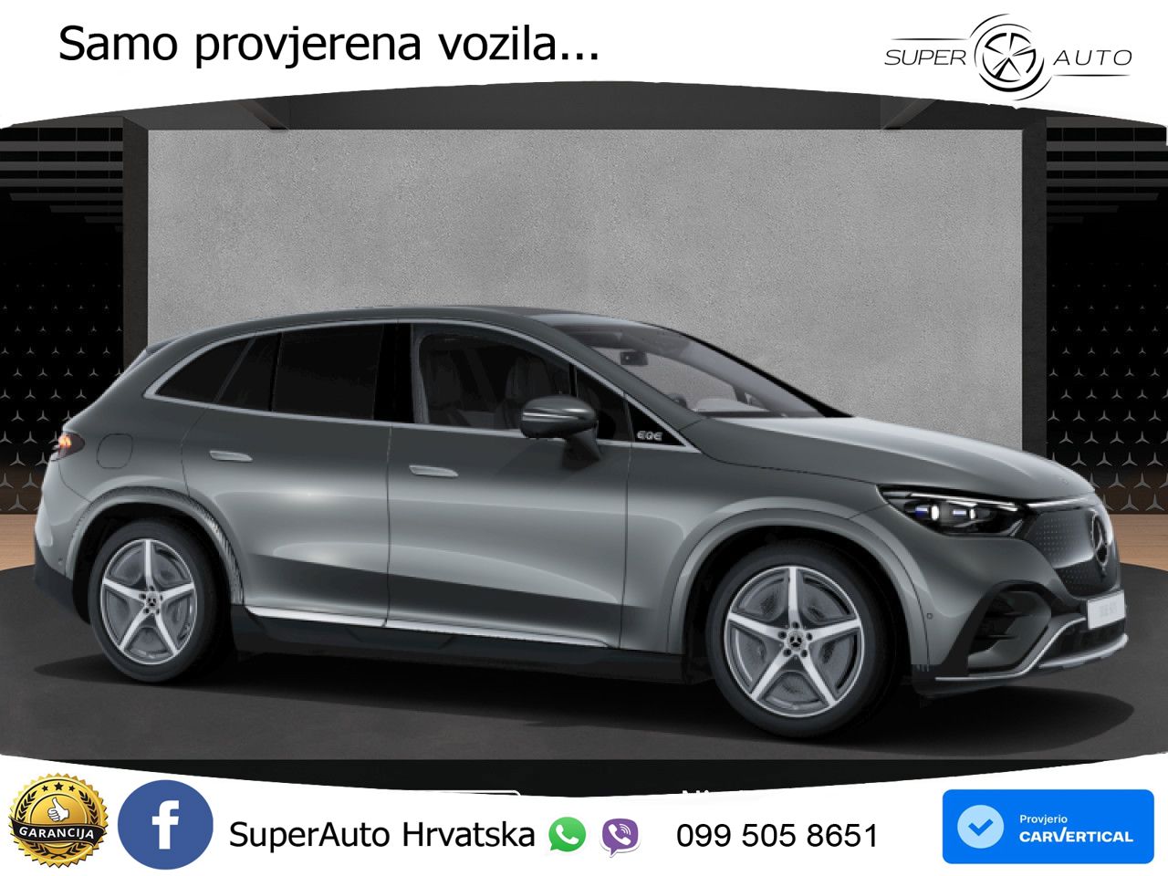 Mercedes EQE SUV 500 105 kWh (408 KS) 4MATIC AMG ACC+GR SJED+360+PANO
