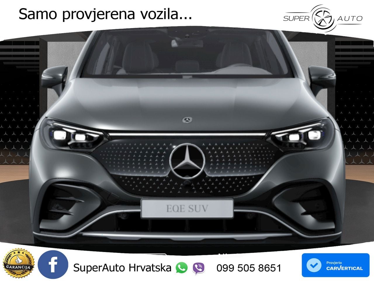 Mercedes EQE SUV 500 105 kWh (408 KS) 4MATIC AMG ACC+GR SJED+360+PANO