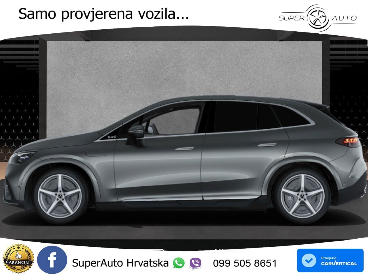 Mercedes EQE SUV 500 105 kWh (408 KS) 4MATIC AMG ACC+GR SJED+360+PANO