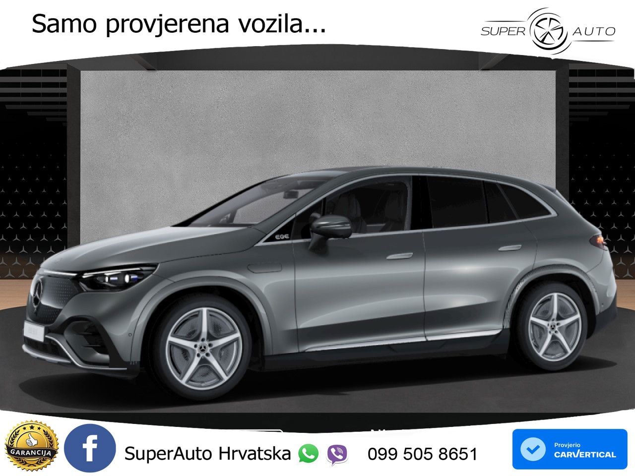 Mercedes EQE SUV 500 105 kWh (408 KS) 4MATIC AMG ACC+GR SJED+360+PANO