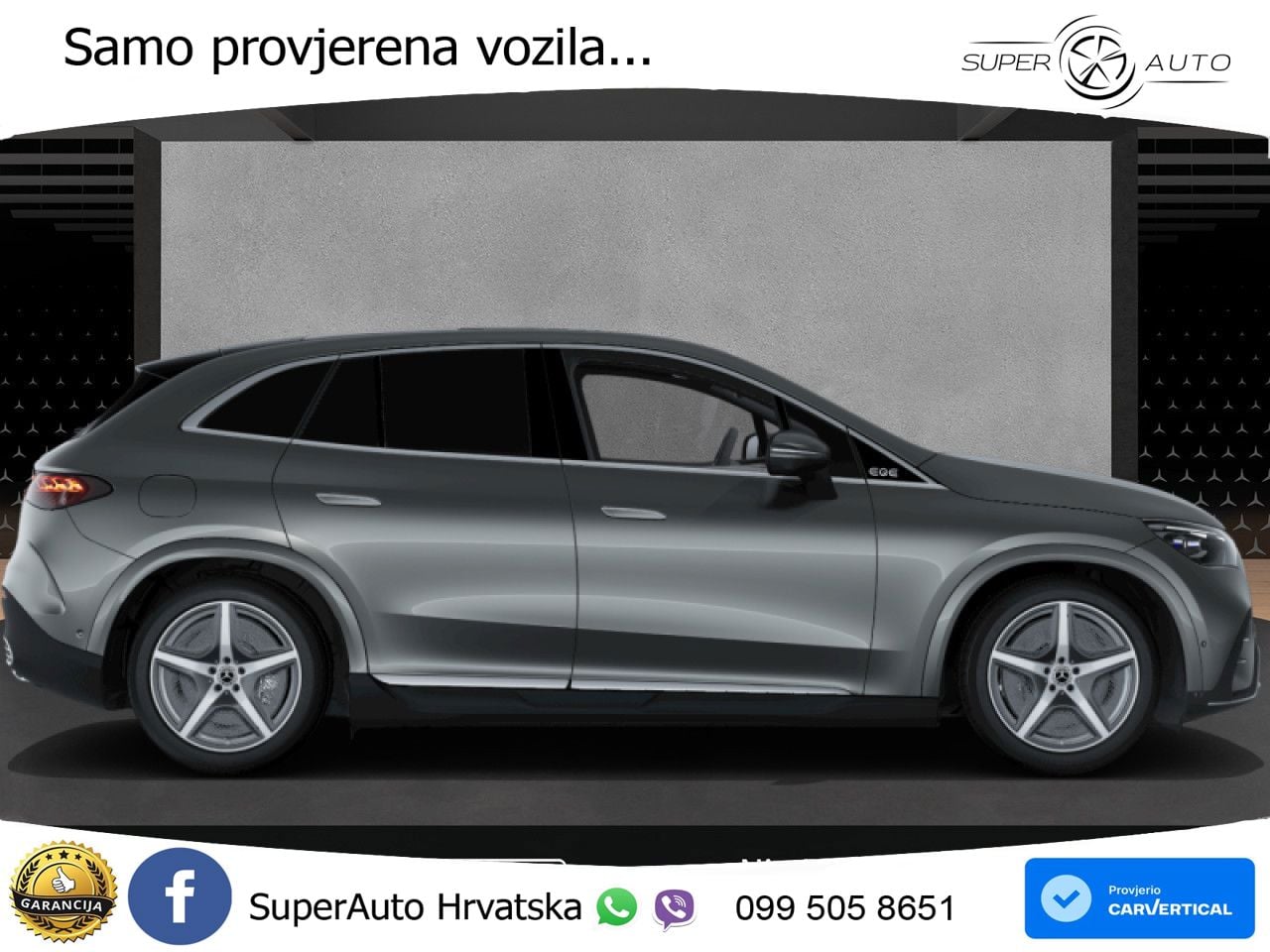 Mercedes EQE SUV 500 105 kWh (408 KS) 4MATIC AMG ACC+GR SJED+360+PANO