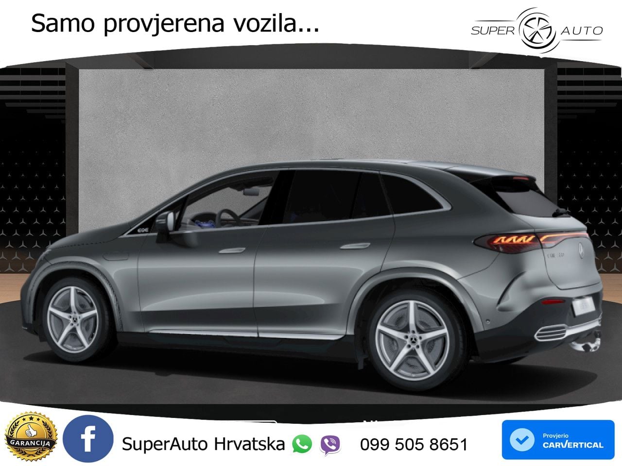 Mercedes EQE SUV 500 105 kWh (408 KS) 4MATIC AMG ACC+GR SJED+360+PANO