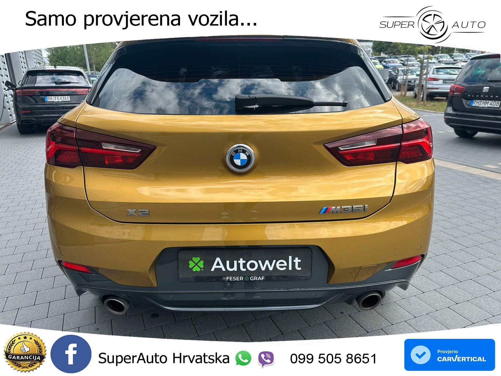 BMW X2 M35i xDrive Steptronic LED+GR SJED+ACC