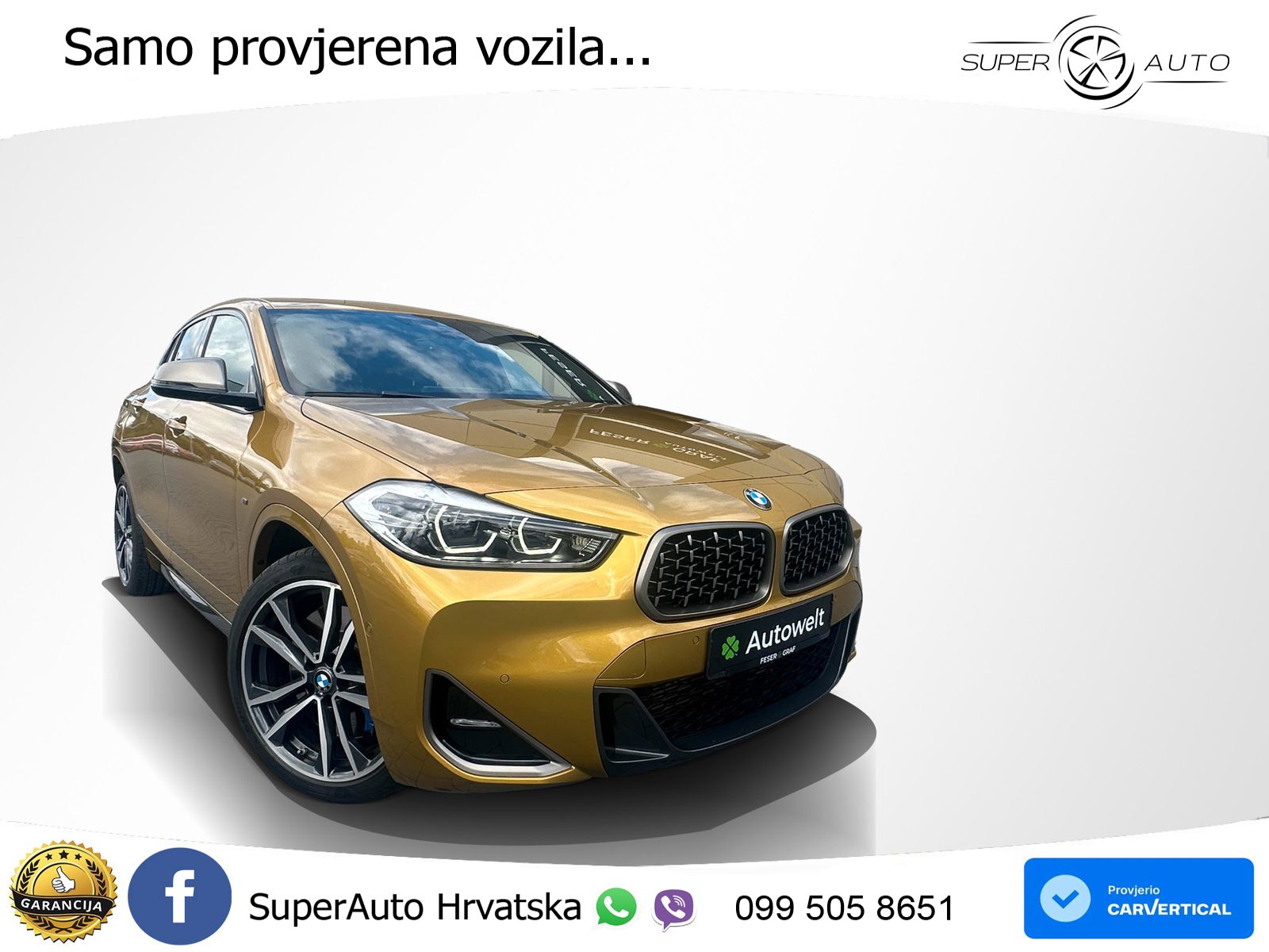 BMW X2 M35i xDrive Steptronic LED+GR SJED+ACC