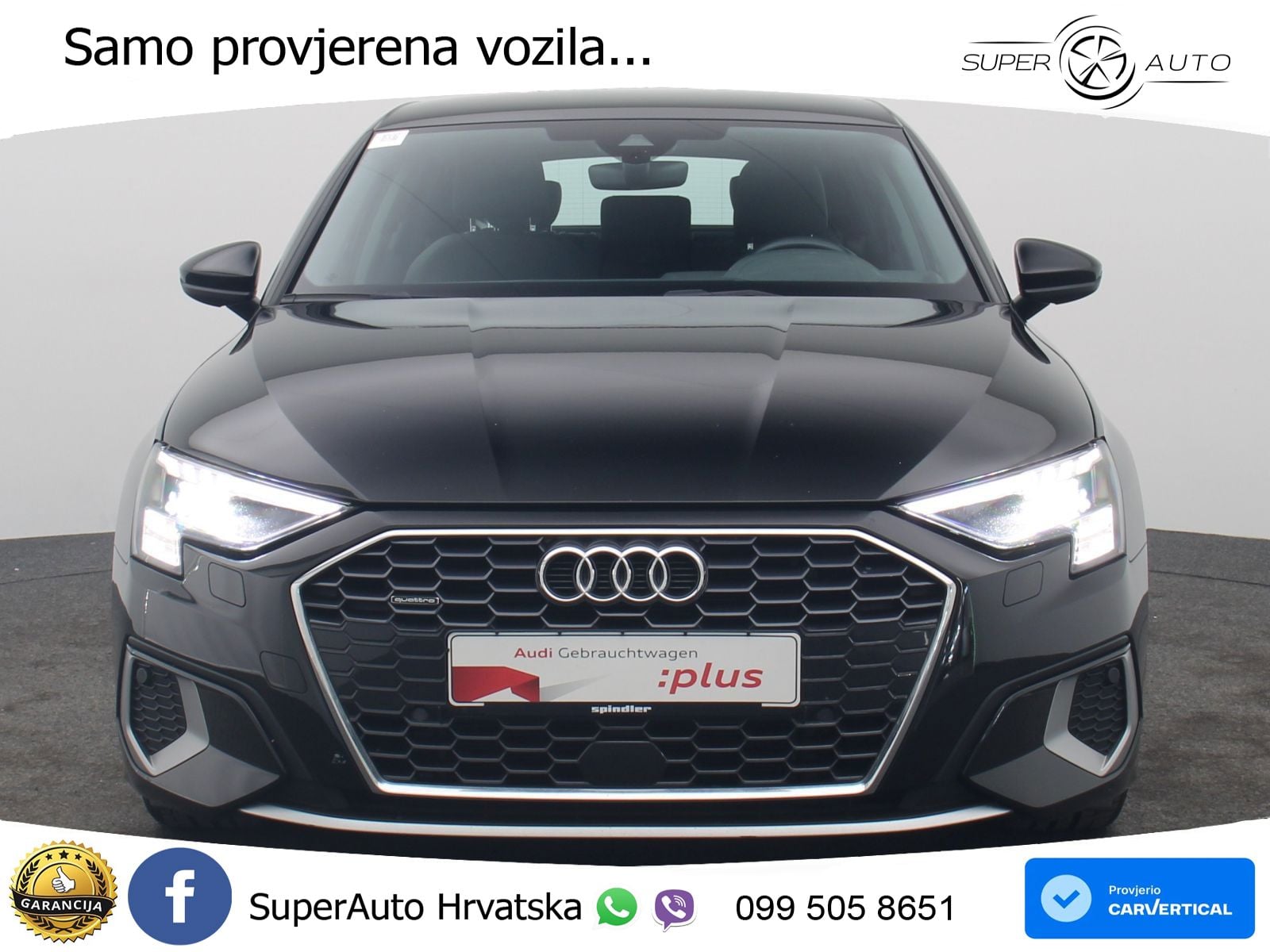 Audi A3 40 TDI (200 KS) quattro S tronic Matrix