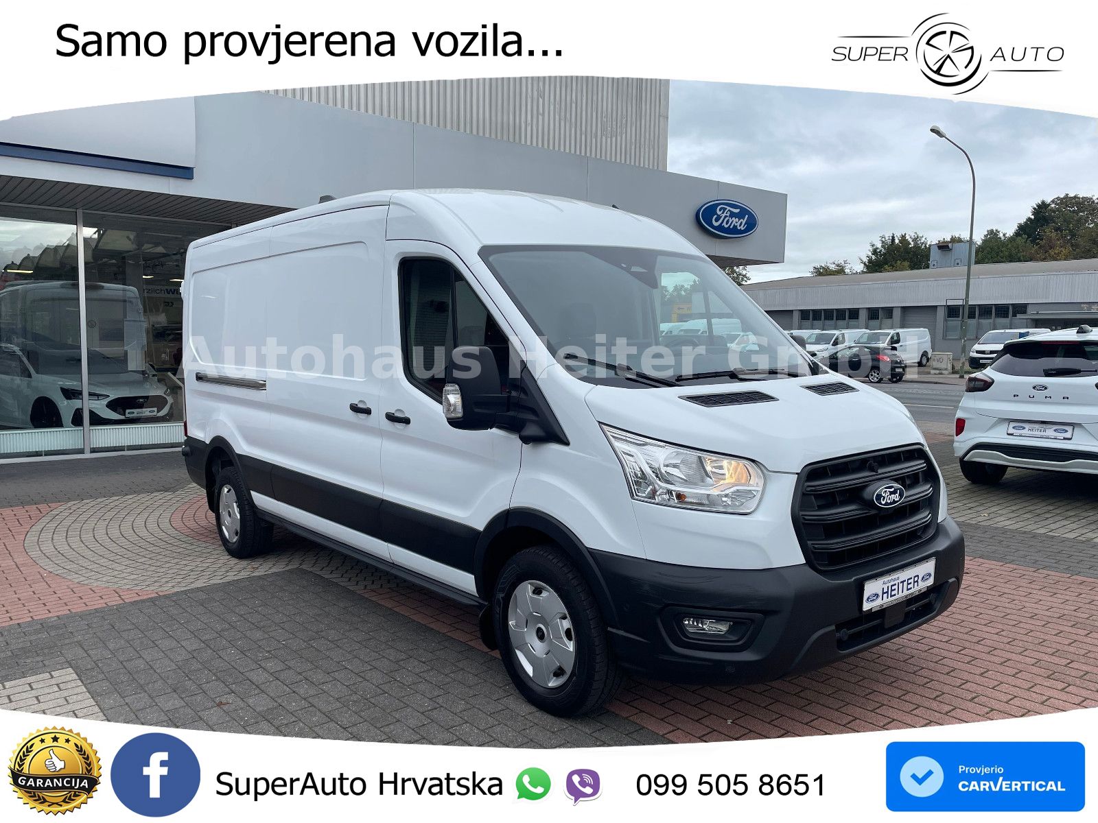 Ford Transit 350 L3H2 Express-Line / AHK+ACC+360° 131 KS