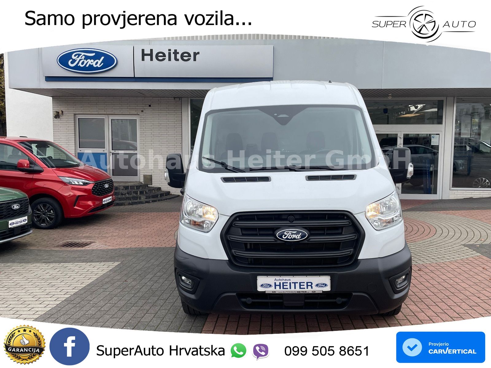 Ford Transit 350 L3H2 Express-Line / AHK+ACC+360° 131 KS