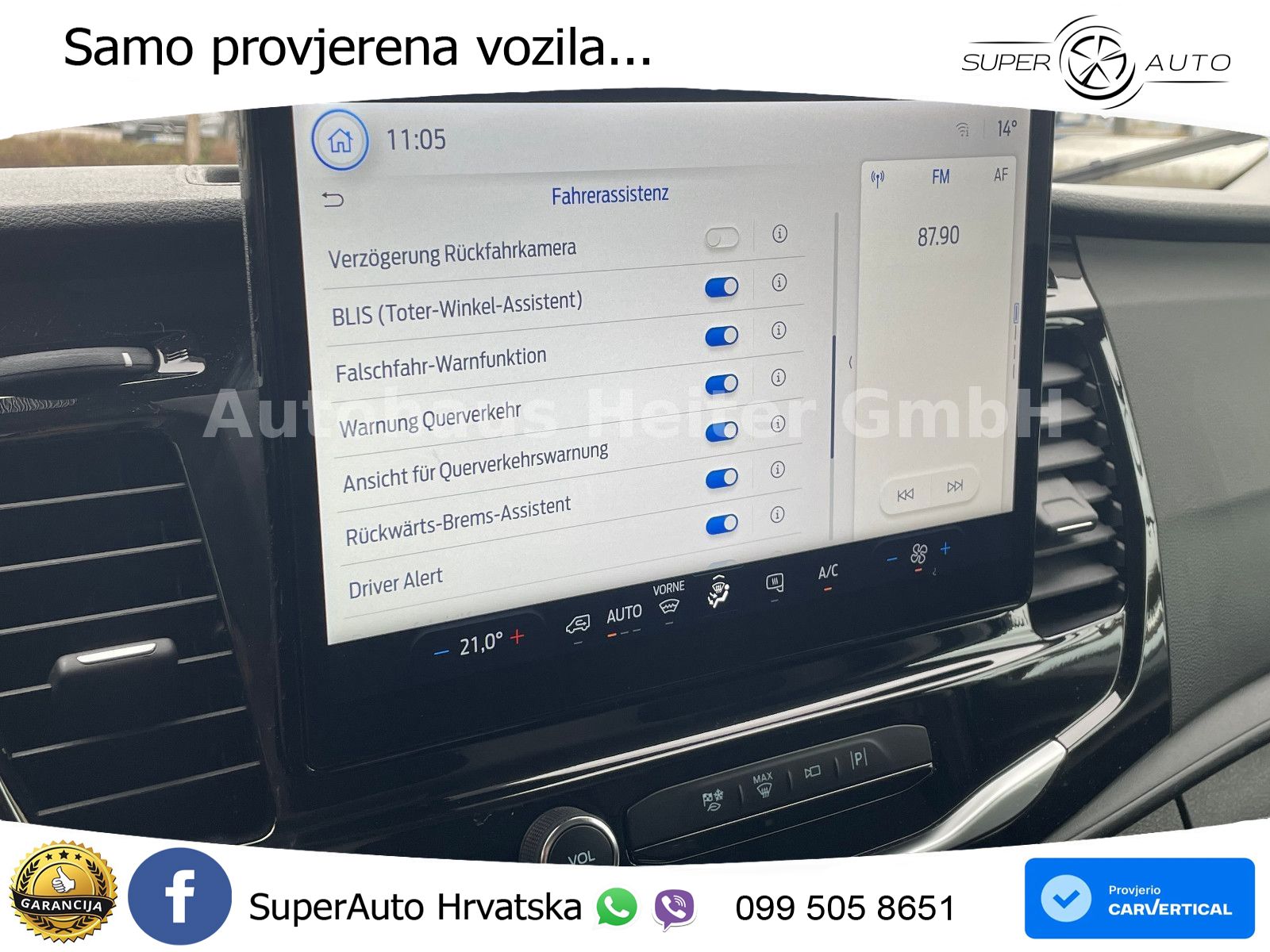 Ford Transit 350 L3H2 Express-Line / AHK+ACC+360° 131 KS