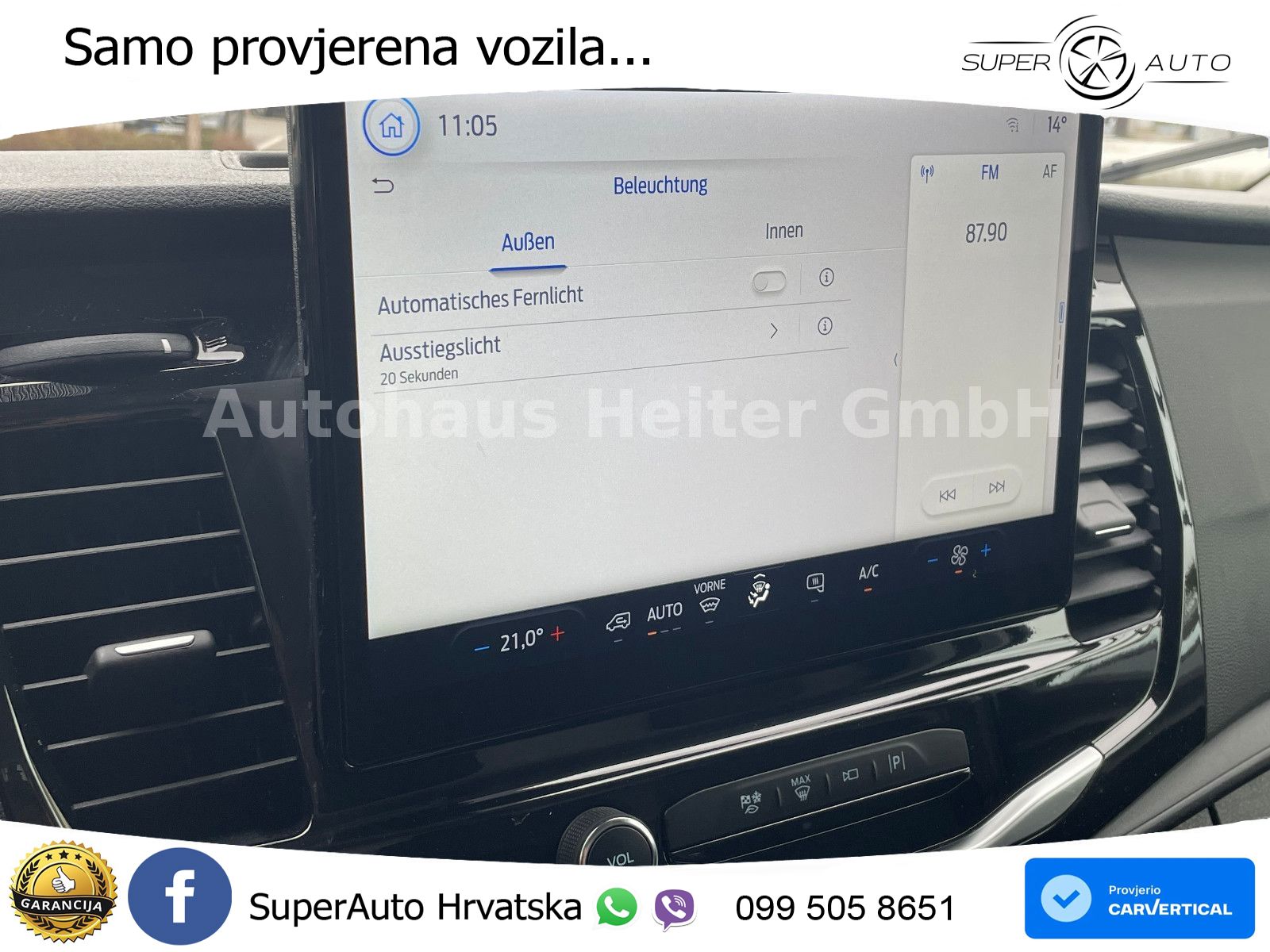 Ford Transit 350 L3H2 Express-Line / AHK+ACC+360° 131 KS