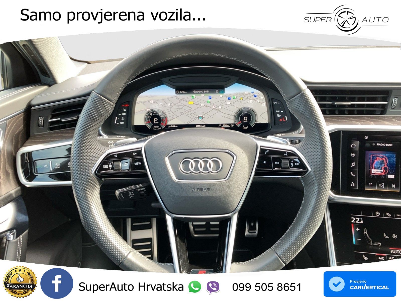 Audi A6 55 TFSI V6 (340 KS) quattro S tronic S line LED+GR SJED+ACC