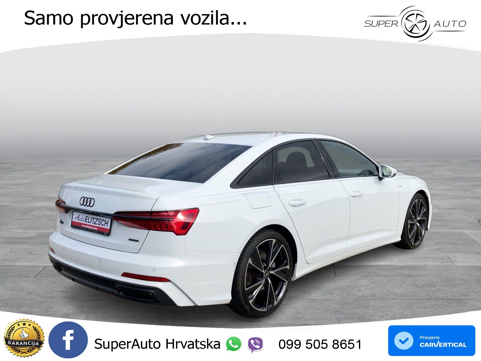 Audi A6 55 TFSI V6 (340 KS) quattro S tronic S line LED+GR SJED+ACC