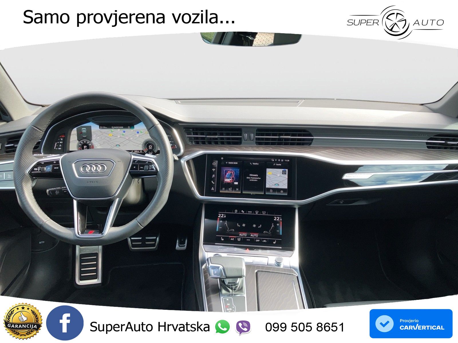 Audi A6 55 TFSI V6 (340 KS) quattro S tronic S line LED+GR SJED+ACC