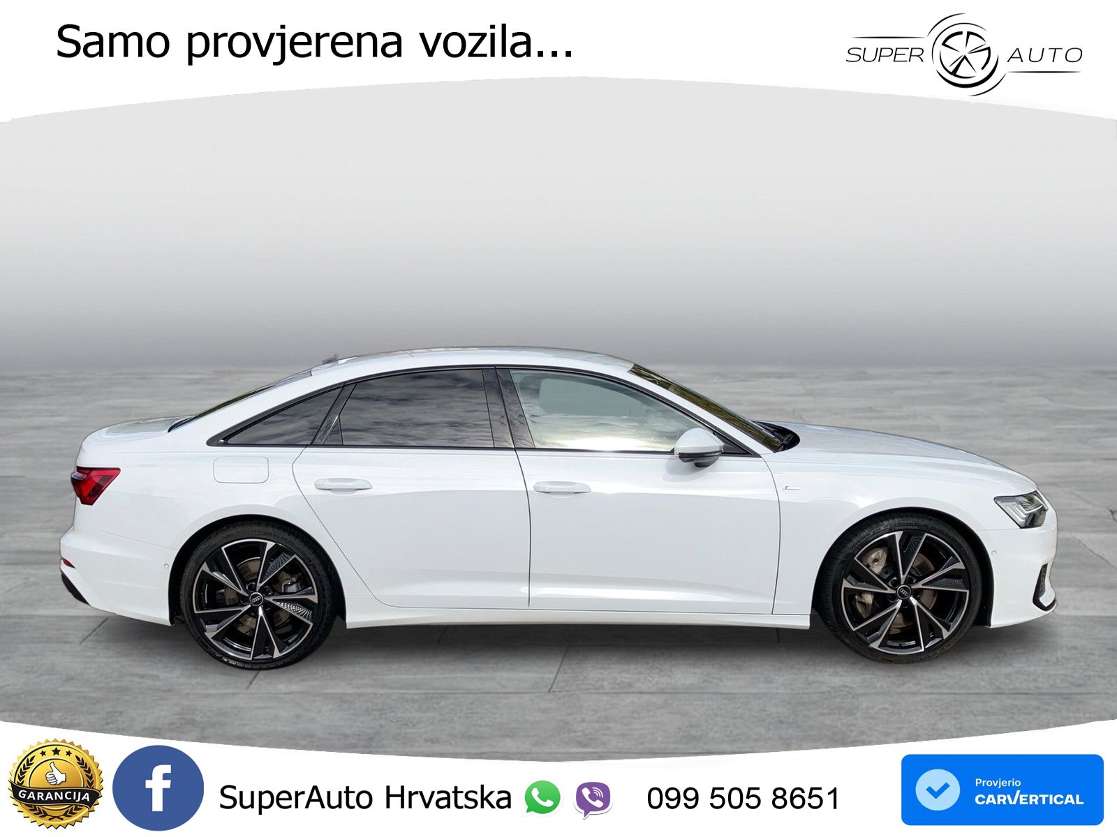Audi A6 55 TFSI V6 (340 KS) quattro S tronic S line LED+GR SJED+ACC