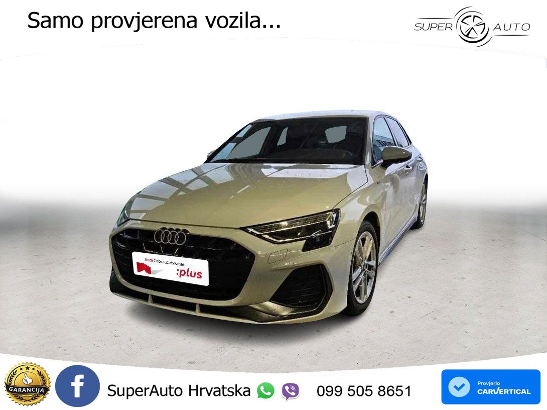 Audi A3 35 TFSI (150 KS) S tronic S line LED+GR SJED+ACC