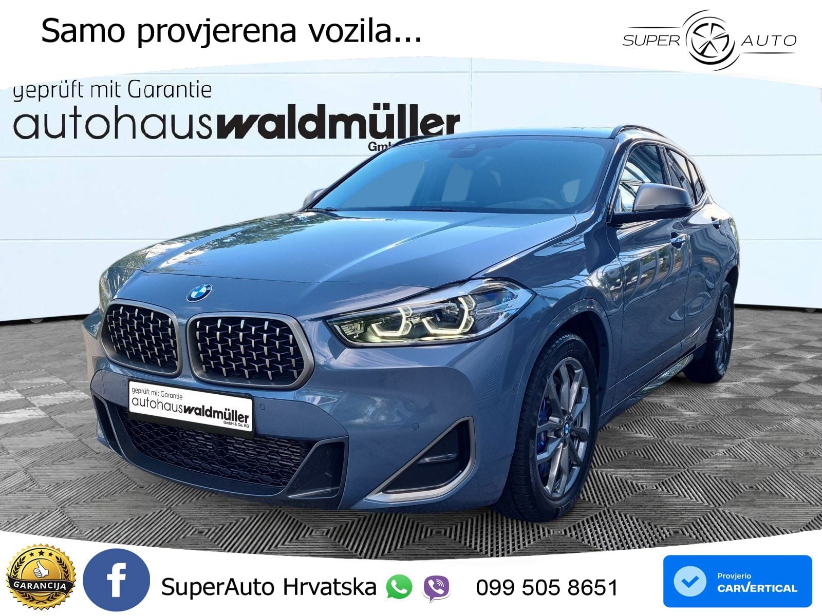 BMW X2 M35i xDrive Steptronic LED+GR SJED+ACC