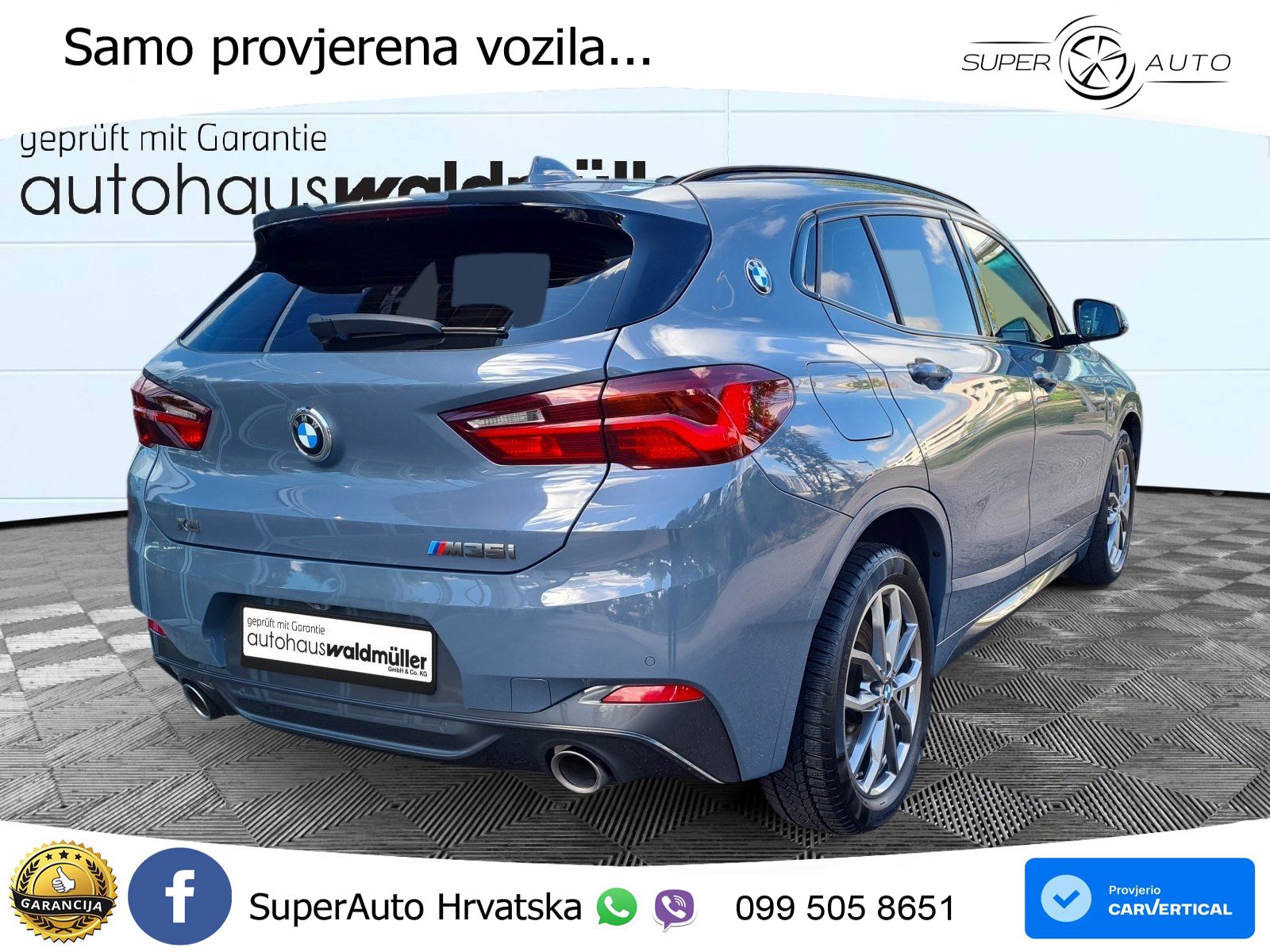 BMW X2 M35i xDrive Steptronic LED+GR SJED+ACC
