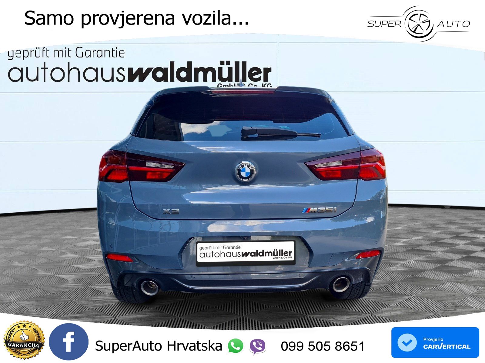 BMW X2 M35i xDrive Steptronic LED+GR SJED+ACC
