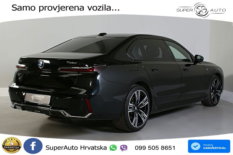 BMW 740d (299 KS) xDrive Steptronic M Sport LED+GR SJED+ACC