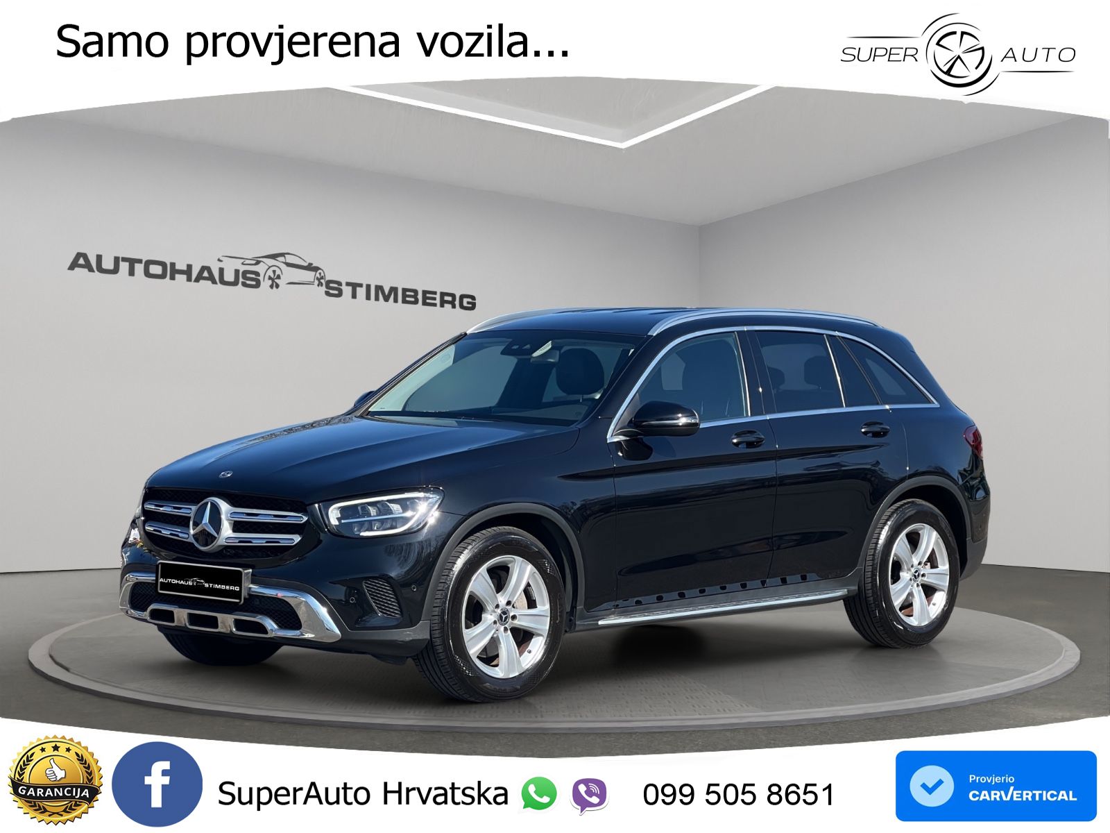 Mercedes GLC 200 (197 KS) 4MATIC G-TRONIC LED+GR SJED+ACC