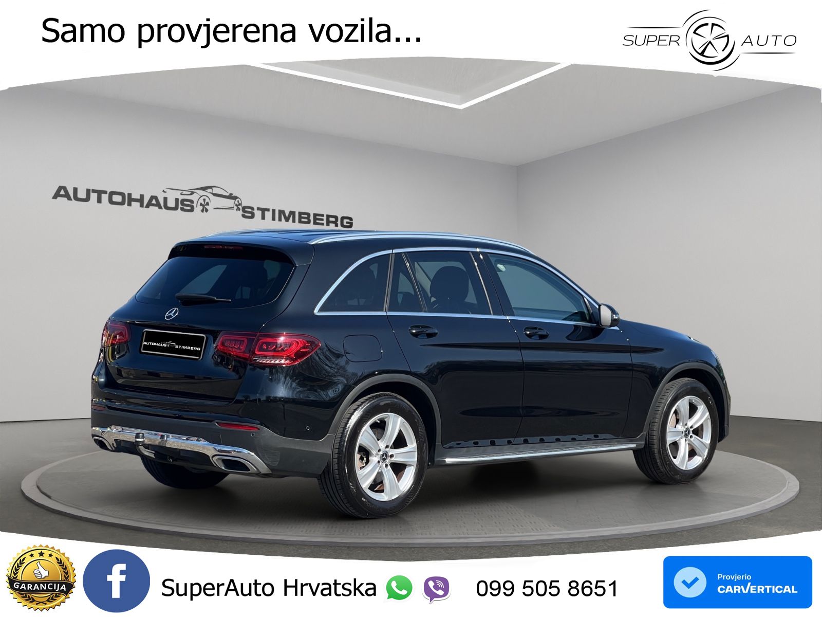 Mercedes GLC 200 (197 KS) 4MATIC G-TRONIC LED+GR SJED+ACC