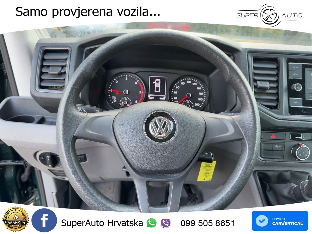 Volkswagen Crafter 35 2.0 TDI Pritsche DOKA L2 FWD AZV 140 KS