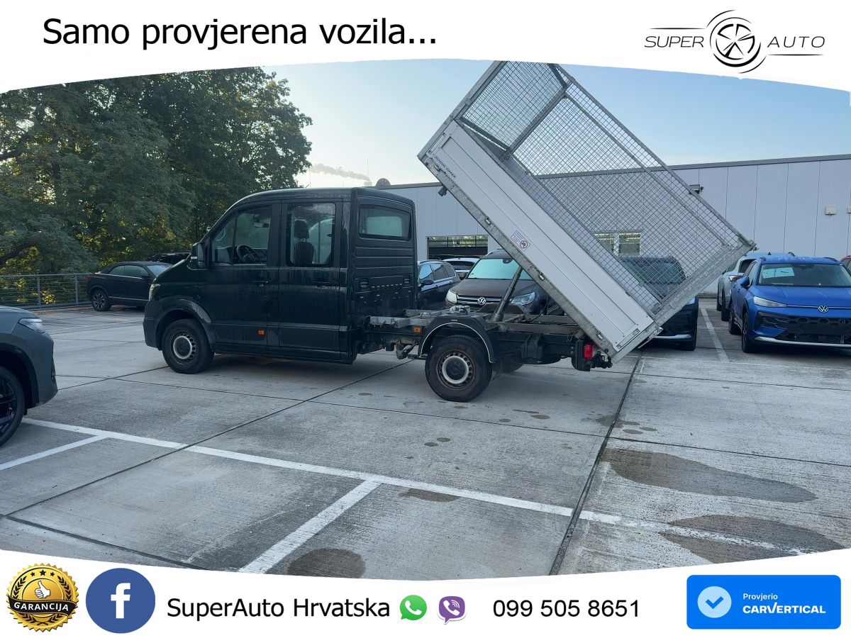 Volkswagen Crafter 35 2.0 TDI Pritsche DOKA L2 FWD AZV 140 KS