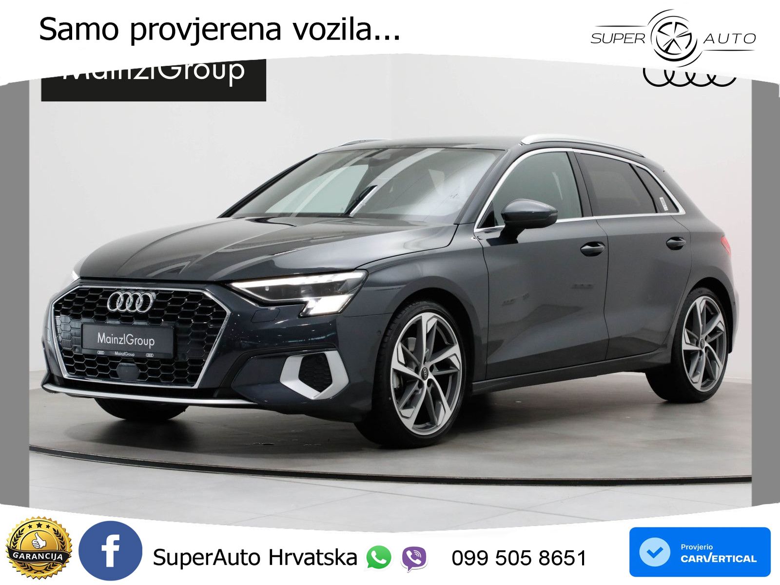Audi A3 35 TFSI (150 KS) S tronic LED+GR SJED+ACC