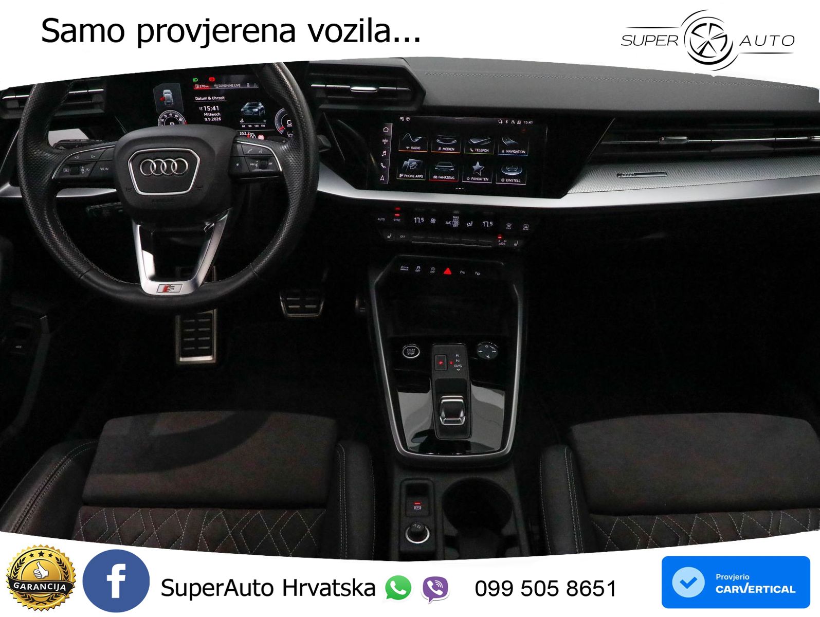 Audi A3 35 TFSI (150 KS) S tronic LED+GR SJED+ACC