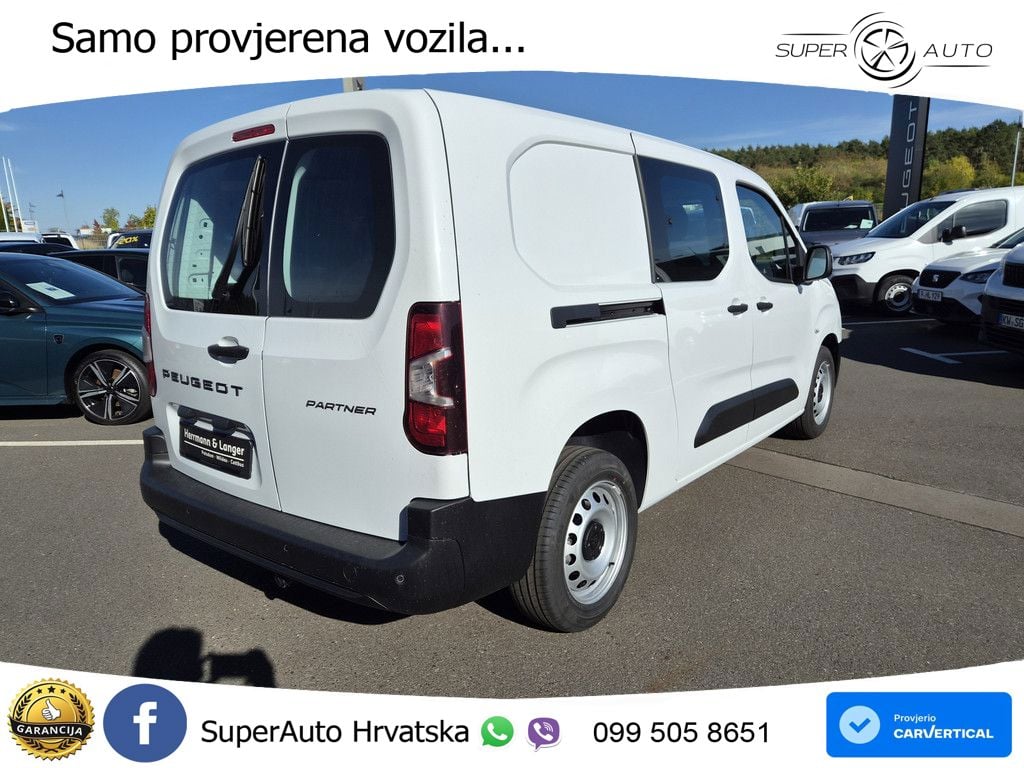 Peugeot Partner L2 DoKa Hdi 130 EAT8 Winter-P. vorrüstun 131 KS
