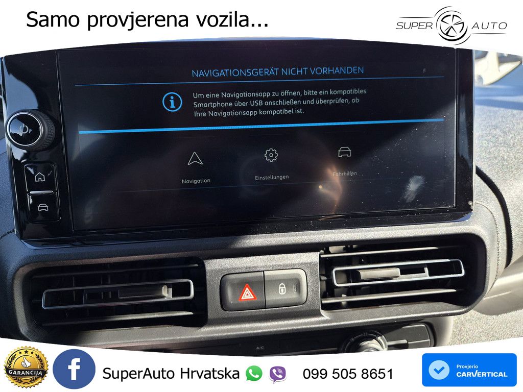 Peugeot Partner L2 DoKa Hdi 130 EAT8 Winter-P. vorrüstun 131 KS
