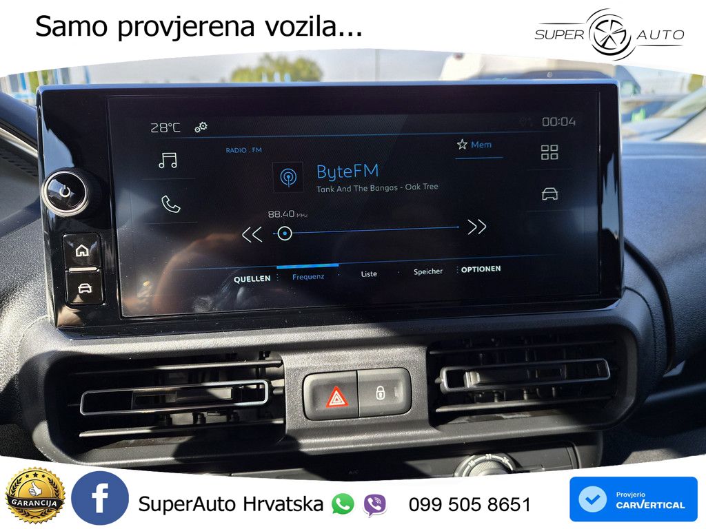 Peugeot Partner L2 DoKa Hdi 130 EAT8 Winter-P. vorrüstun 131 KS